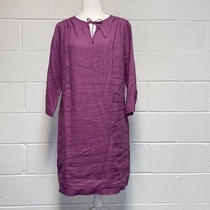 Brand New 100% Linen j.jill dress